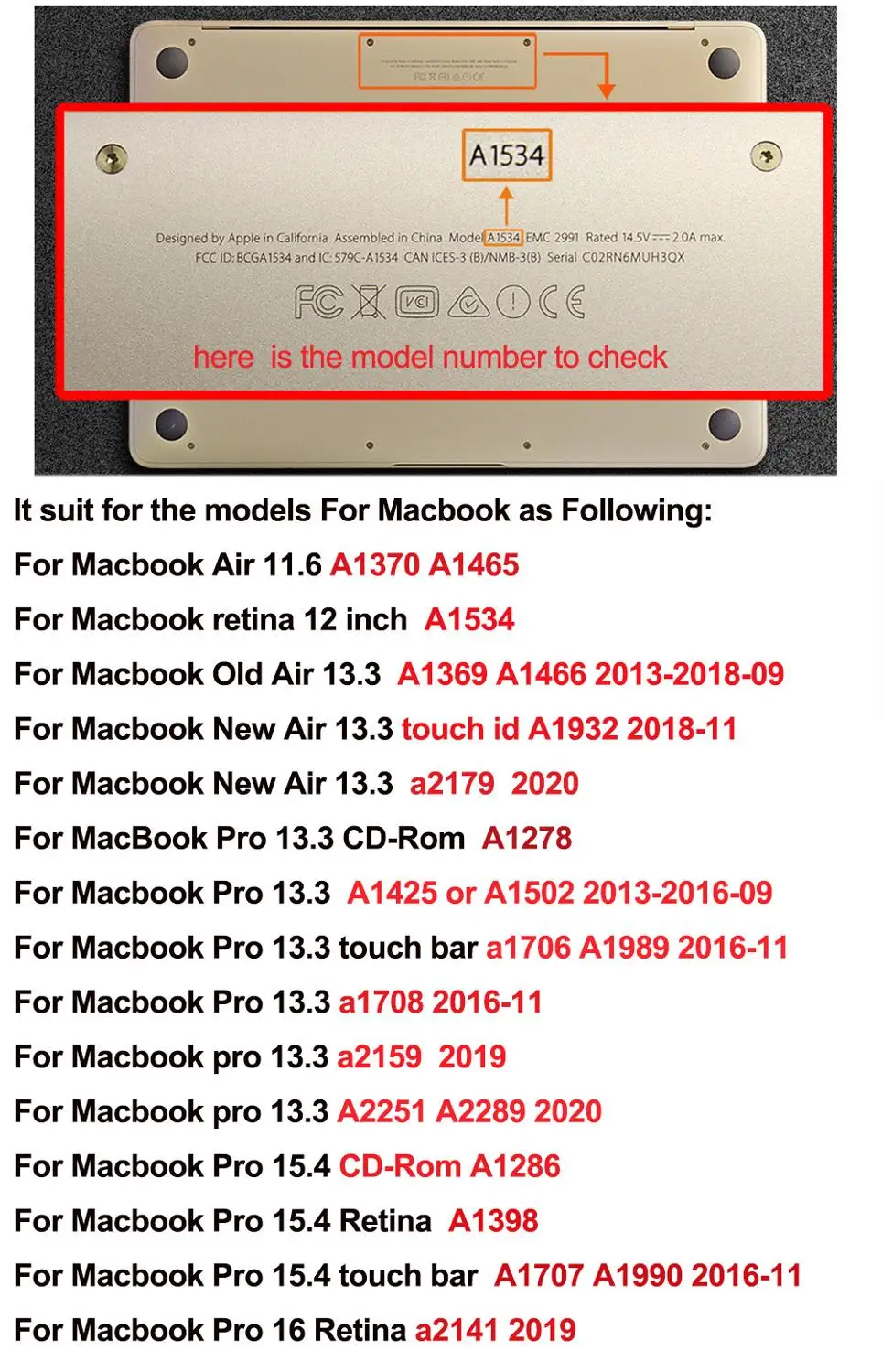 Новый защитный чехол с рисунком для Mac 11 6 13 3 15 4 ноутбука сенсорной панелью сумка