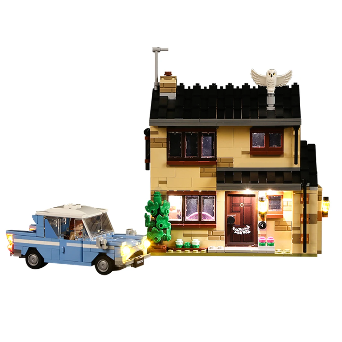 Светодиодный комплект освещения для 4 Privet Drive 75968 (только светодиодный без