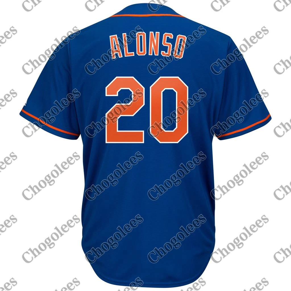 

Baseball Jersey Pete Alonso New York Majestic Big & Tall Cool Base Player Jersey - Royal