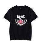 WAMNIновая футболка Bratz Rock Angelz Harajuku с японским логотипом для мужчин, унисекс, Забавная детская футболка с коротким рукавом для игры, для женщин
