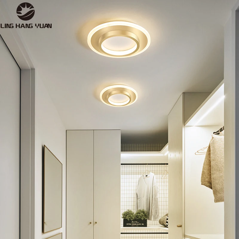 Маленький современный светодиодный потолочный светильник для домашнего