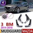 Автомобильный брызговик для Mazda 3 BM Axela хэтчбек 2014  2018 Fender брызговик закрылки аксессуары для брызговиков 2005 2006 2007