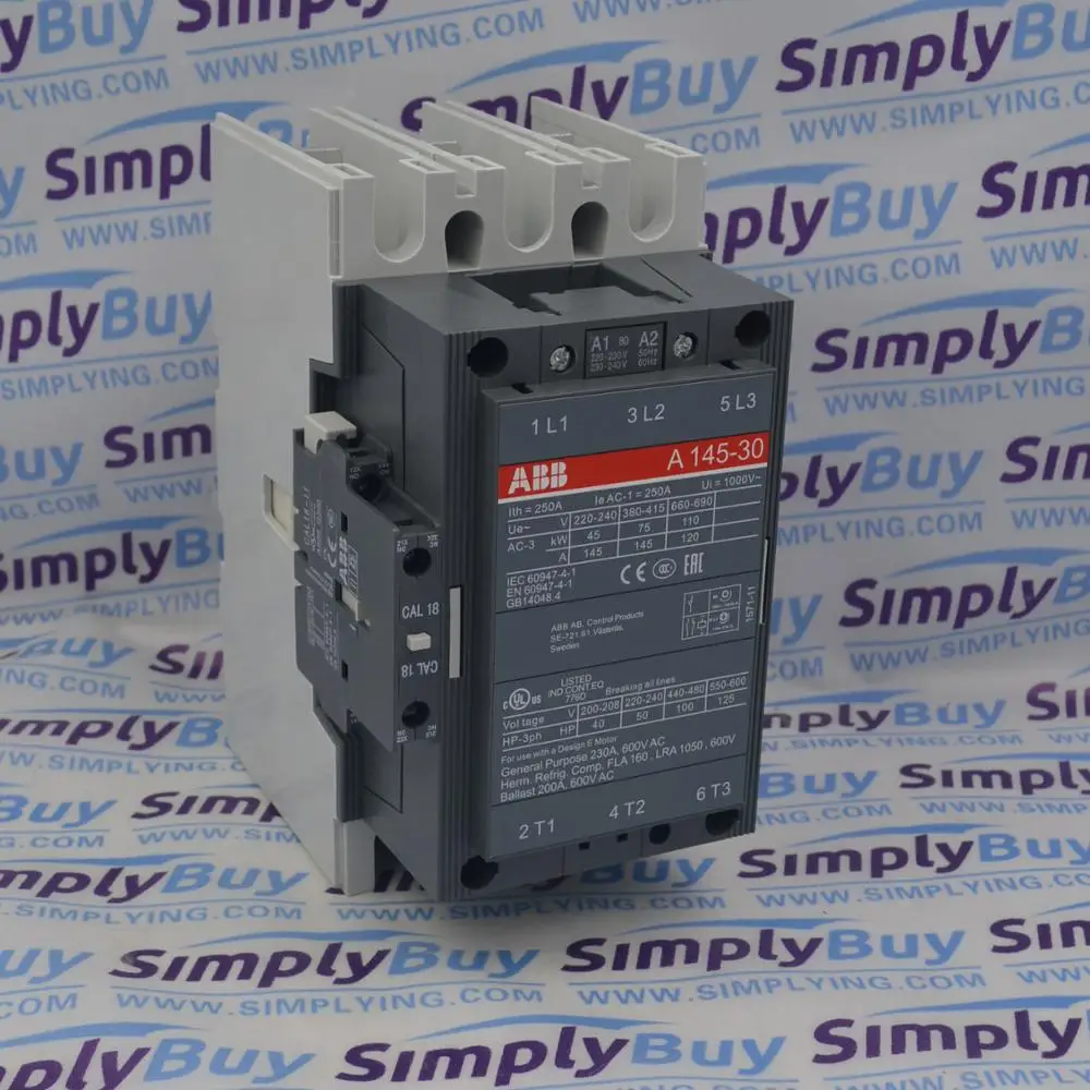 

magnetic contactor A145-30-11 electrical contactor A145-30-11*24V 50Hz/60Hz