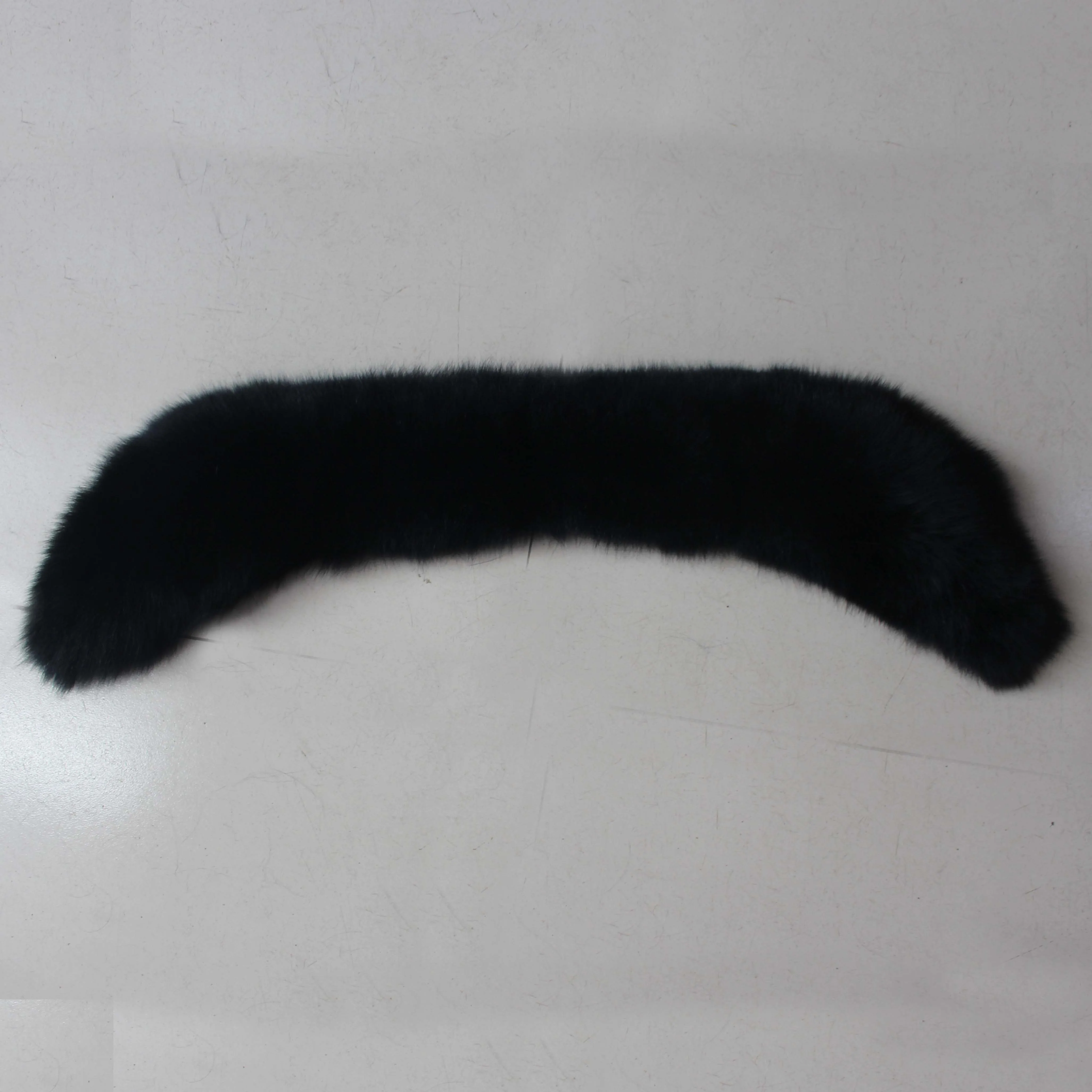 Linhaoshengyue 80 см длинный воротник из меха лисы
