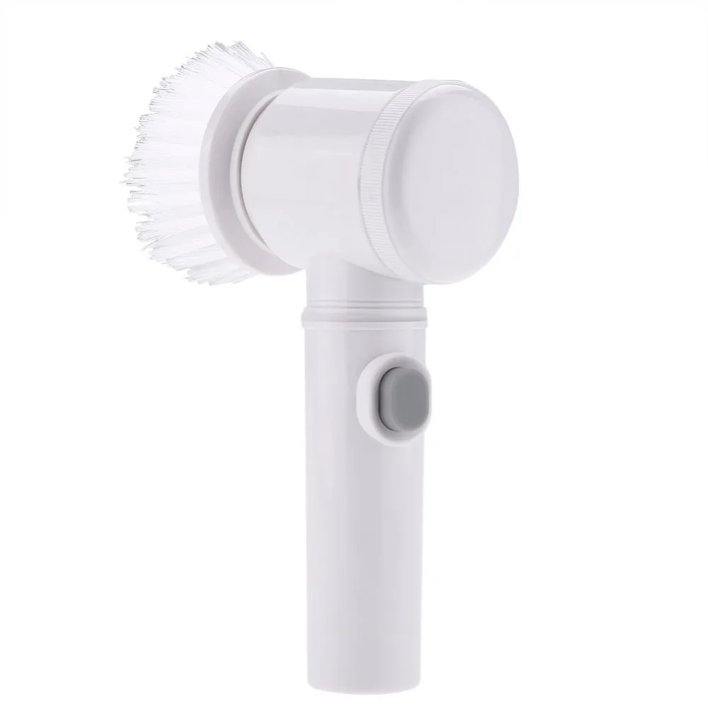 Ручная электрическая Чистящая щетка Скраб инструмент для ванной плитки и дома