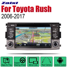 Автомагнитола ZaiXi 2 Din Android DVD для Toyota Rush 2006 ~ 2017 автомобильный