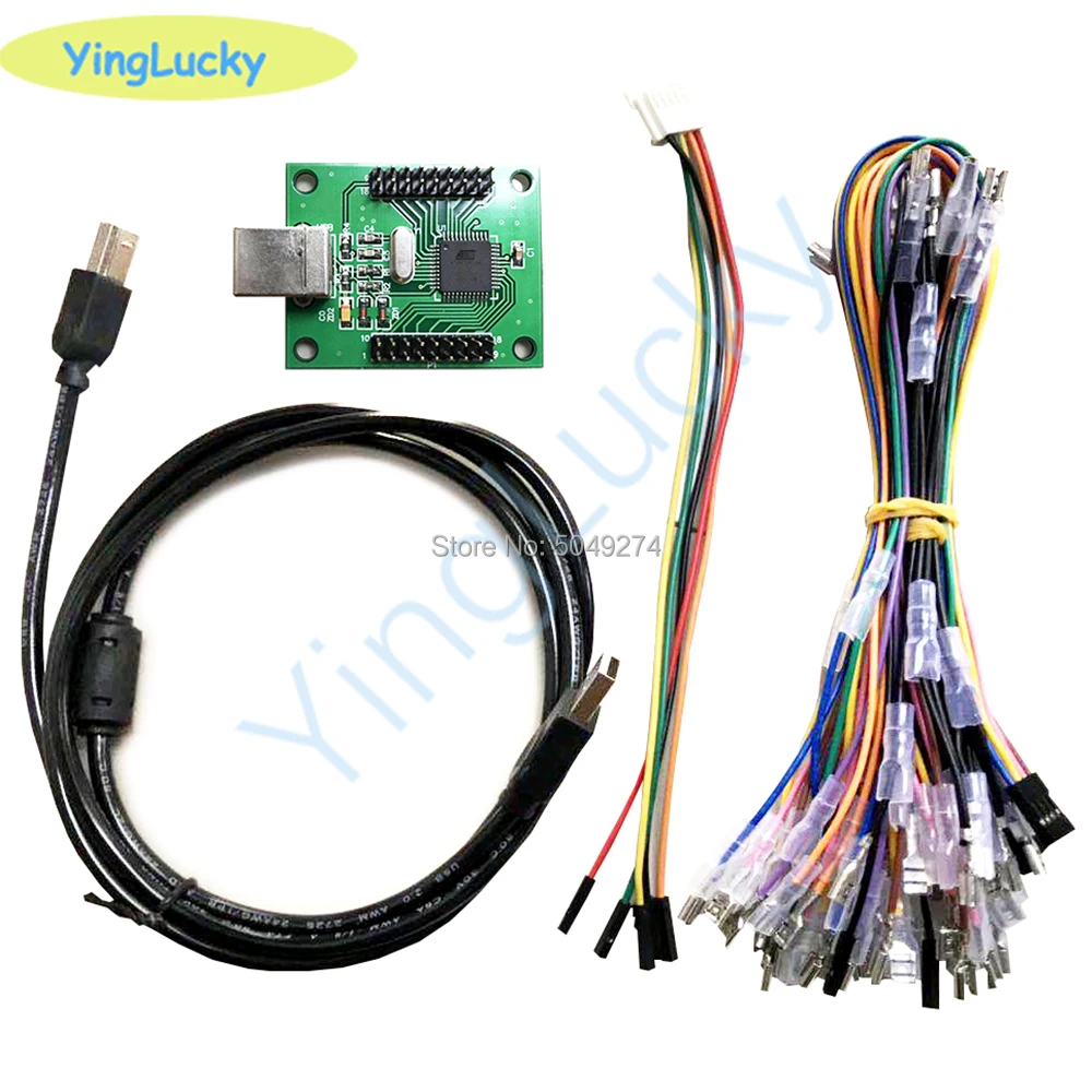 USB-аркадный кодировщик Xin mo с нулевой задержкой для ПК/PS3 /Raspberry Pi аркадный джойстик