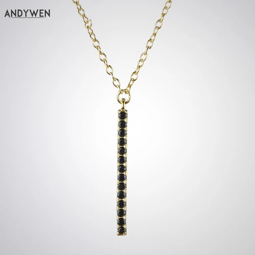 Женское ожерелье из серебра 925 пробы с фианитом|Ожерелья| |