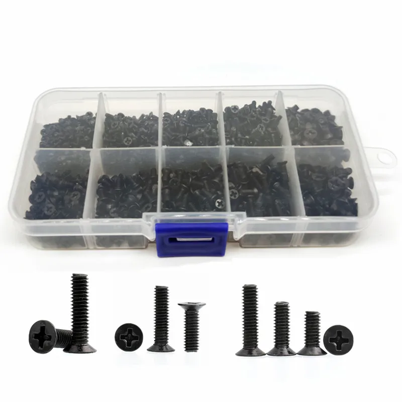 

Набор винтов для ноутбука, 500 шт., винты для ноутбука M2 M2.5 M3