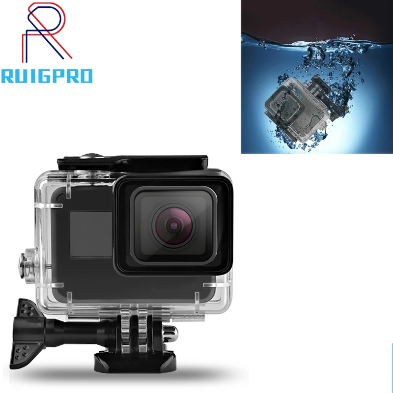 Аксессуары для Gopro аксессуары Hero 7 6 5 водонепроницаемый защитный чехол дайвинга 60