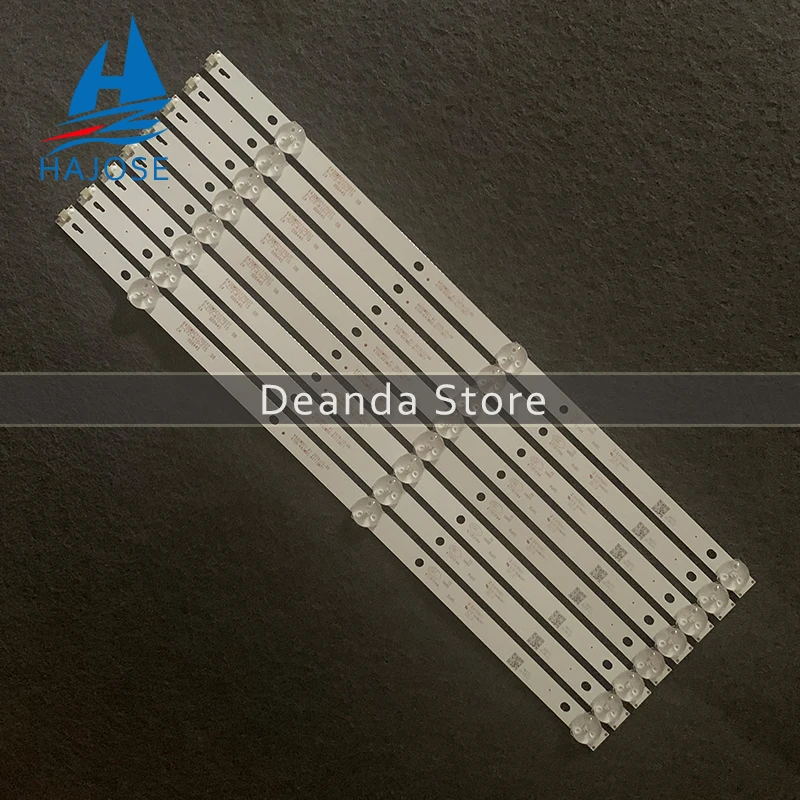 

8Pieces/Lot FOR K430WDC1 A1 4708-K43WDC-A1113N11 43BDL4012 43PFS4062 43PUH6002/96 LED BAR 3LED 39CM 6V 100%NEW