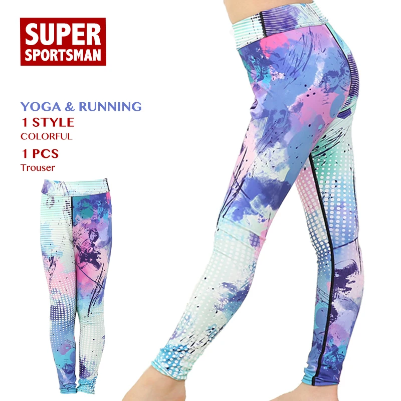 Дети с высокой талией Йога штаны детская спортивная одежда костюм леггинсами