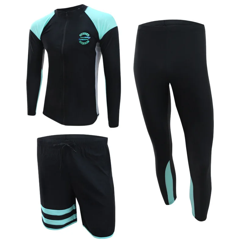 Комплект из 5 предметов для женщин размера плюс купальные костюмы топа и брюк с