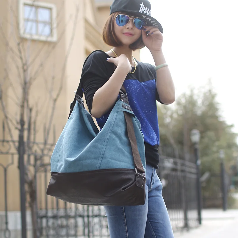 Новая Художественная Холщовая Сумка Sen для отдыха простая модная большая женская