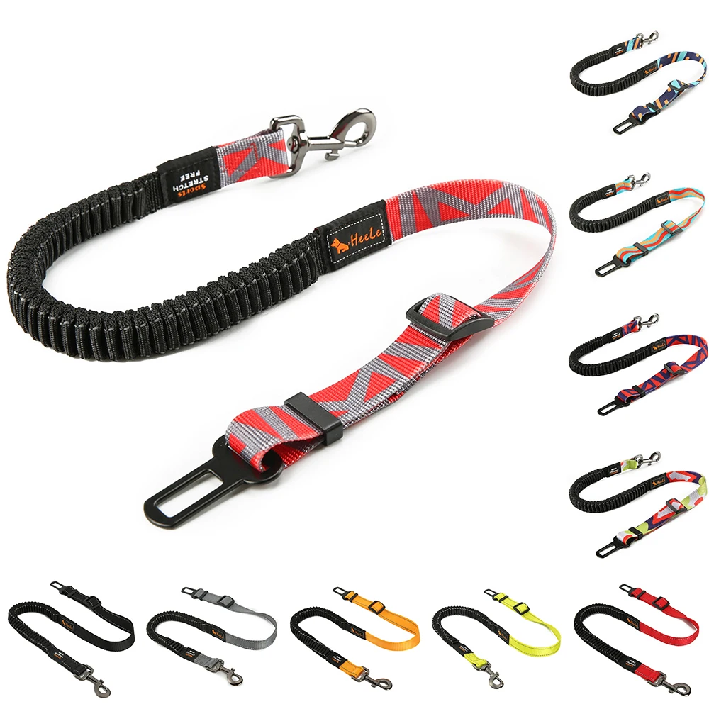 

Pet Car Seat Belt Dog Traction Belt Retractable Traction Rope Explosion-proof Okinawa Car Supplies 10 Colors