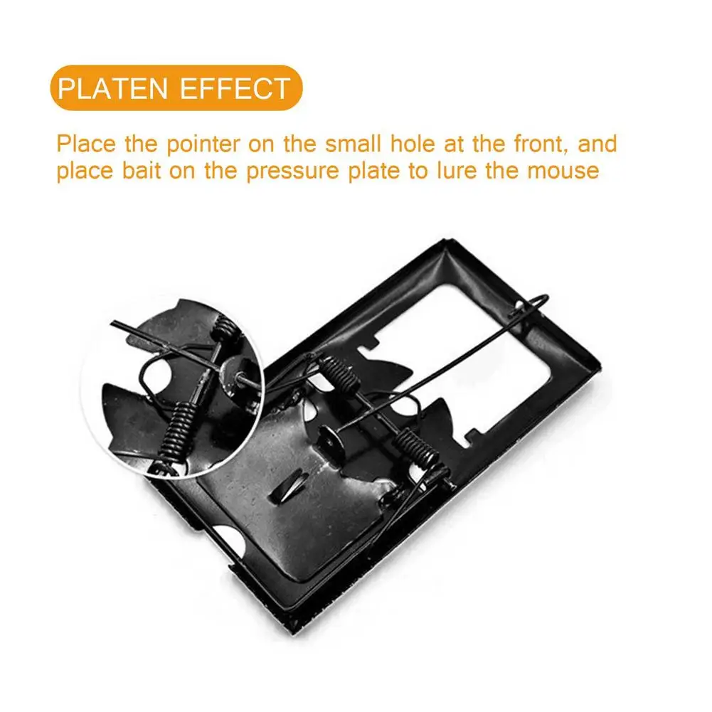5 шт. Мышь утюга ловушки крысы зажим эффективный Сейф для мышей дом склад в