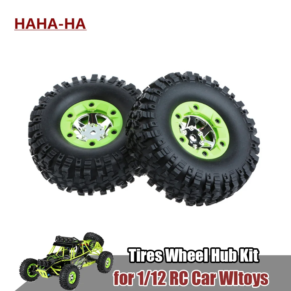 Wltoys левая и правая шины комплект ступицы колеса для 1/12 RC автомобиля 12428 12423 0070 0071