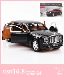 1/32 Diecasts& игрушечный транспорт Mercedes G65 AMG Модель автомобиля со звуком и светильник коллекция автомобиля игрушки для мальчика Детский подарок brinquedos