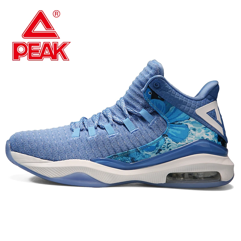 

PEAK Men's Air Cushion Basketball Shoes Shock Absorption Non Slip Wearable Footwear Breathable Street Ball Sneakers On Court