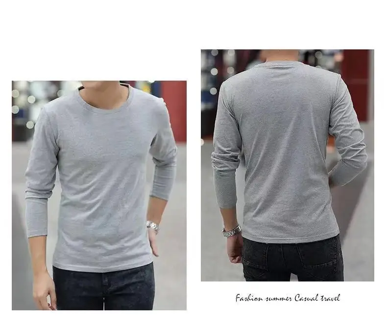 Мужская футболка с длинным рукавом и круглым вырезом Naruto Повседневная для