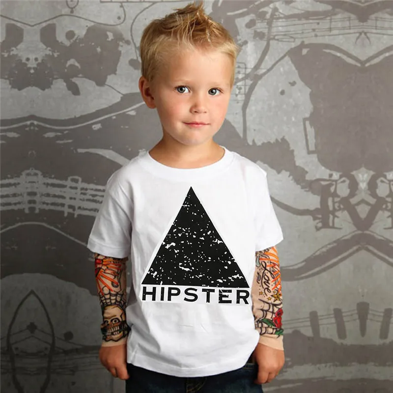 Одежда для маленьких мальчиков рубашка с короткими рукавами и рисунком короны