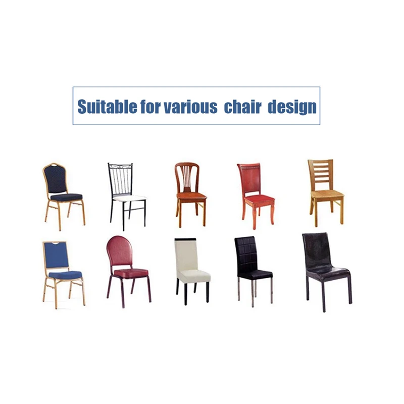 

LuanQI 1Pc Universal Chair Cover For Living Room Polyester Elastic Stretch Seat Cover Banquet Dinning Jacquard Skirt Furniture