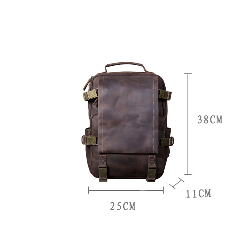 Рисунок 2 - Мужской винтажный рюкзак из натуральной кожи