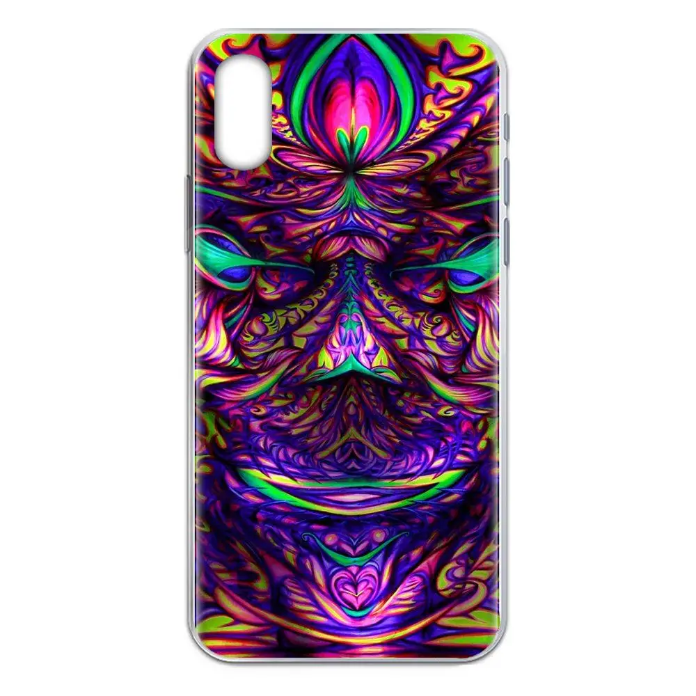 Мягкий чехол абстрактный яркий Lsd Trippy для HTC U11 Life Capa Plus U 11 U12 | Мобильные телефоны и
