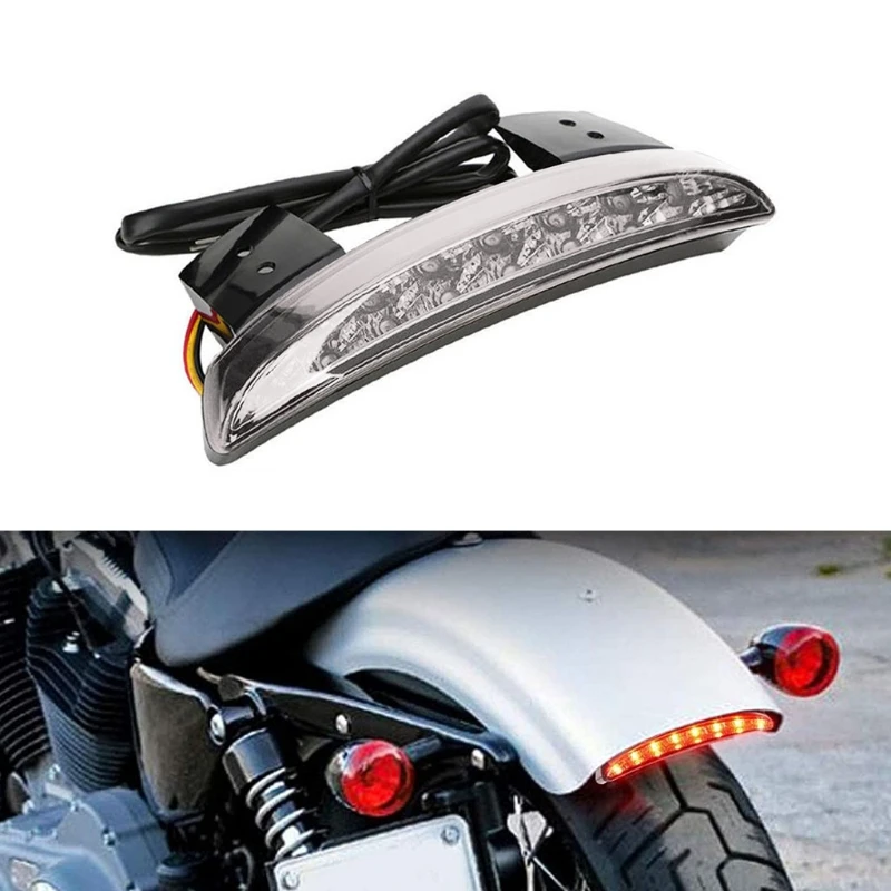 Задние края мотоцикла светодиодная задняя фара для Sportster 883 1200 запчасти освещения
