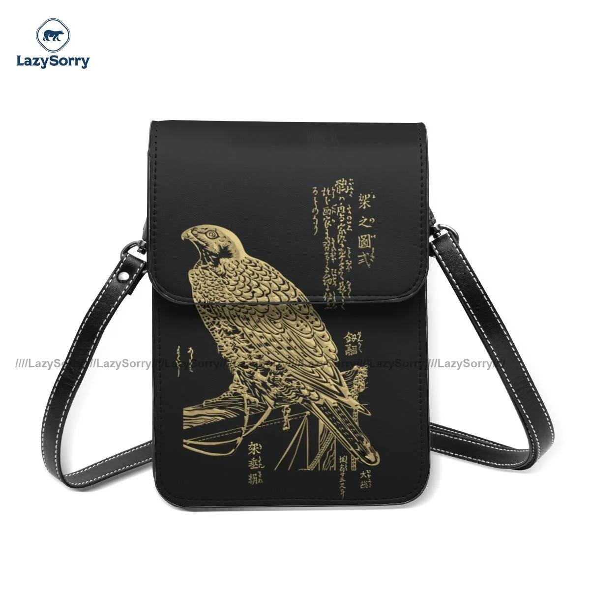 

Falcon Shoulder Bag Reusable Leather Work Mobile Phone Bag Female Gifts Bags