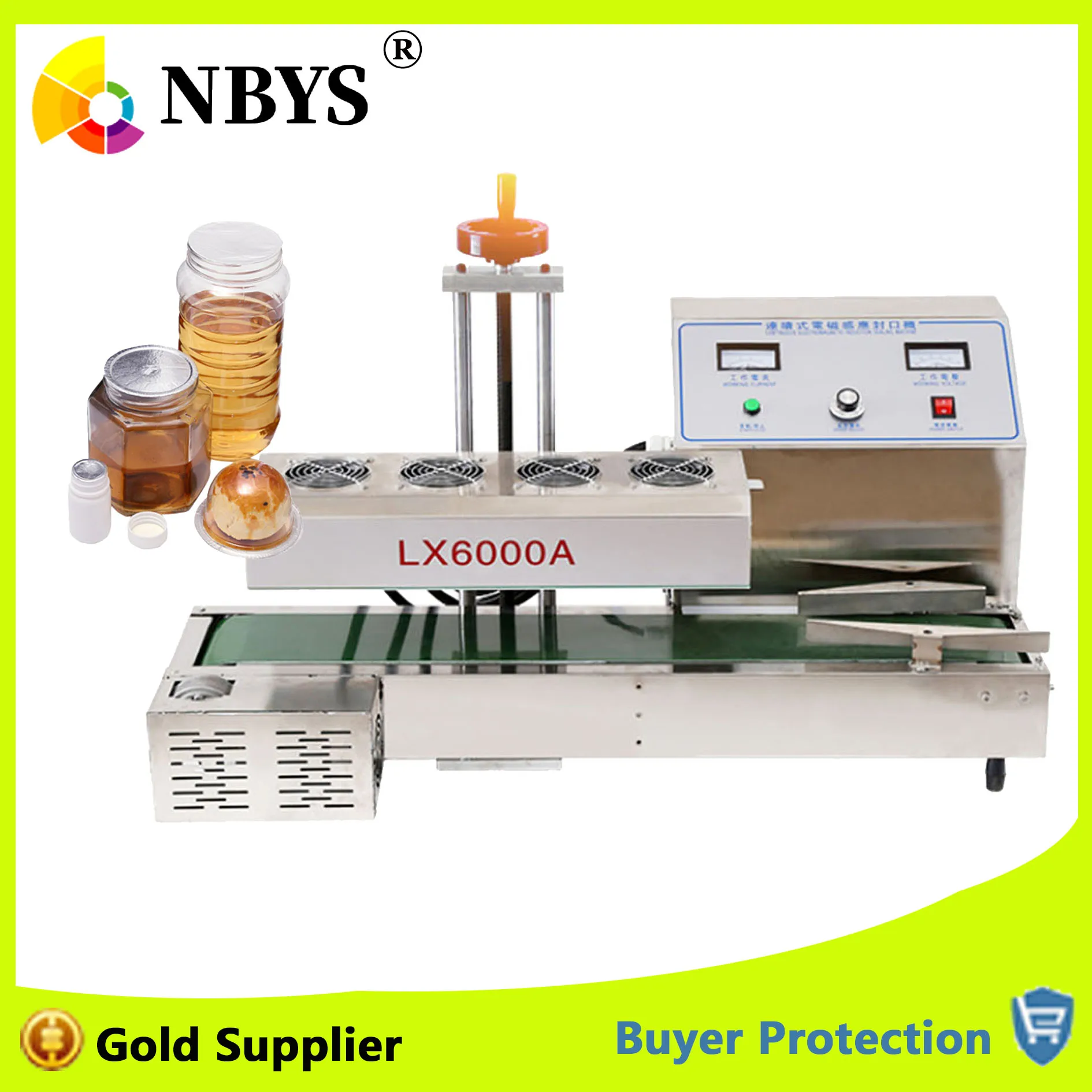 Непрерывная Индукционная машина для запечатывания алюминиевой фольгой