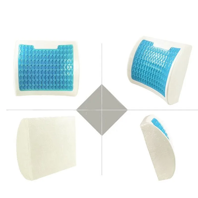 Офисная эргономичная Удобная ортопедическая поясничная опорная Подушка с