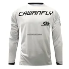 2021 MX Enduro Горные Джерси Горный велосипед гоночная одежда DH MTB рубашка белая длинная Джерси BMX Мотокросс футболка для мужчин