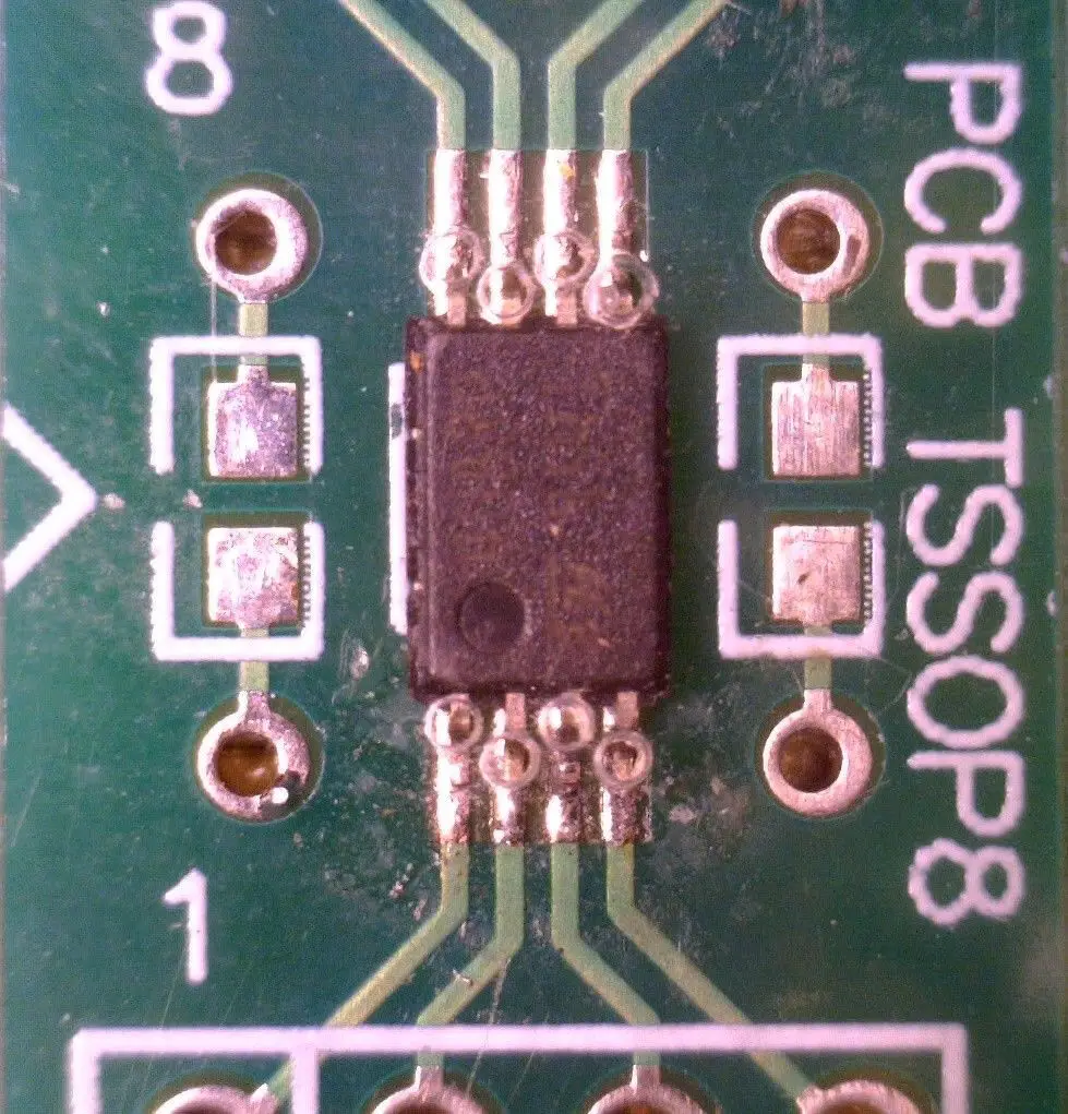 Подпружиненный адаптер pogo TSSOP8 для программирования кабеля Carprog EEPROM | Электронные