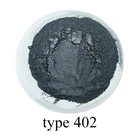 Тип 402 пигмента жемчужный порошок покрытие натуральный минеральная пудра Mica пыли DIY краситель 50g для мыла тени для век автомобильной художественных ремесел