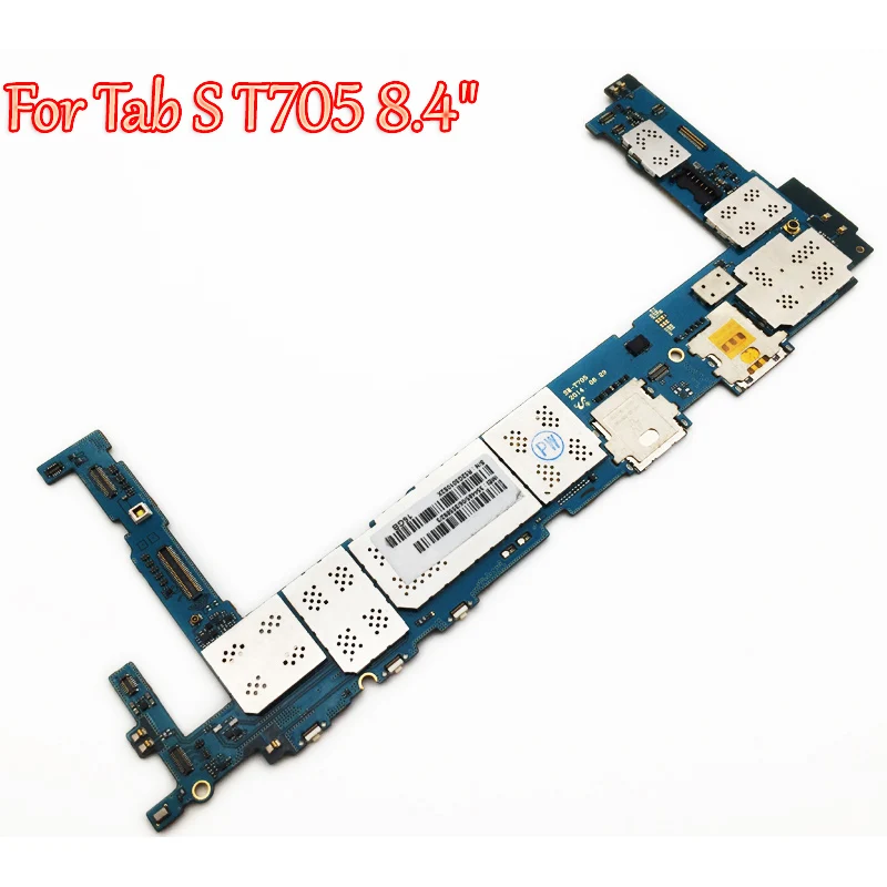 Протестированная Полная работа разблокировка материнская плата для samsung Galaxy Tab S T700 T705 8," логическая схема электронная панель от оригинального телефона