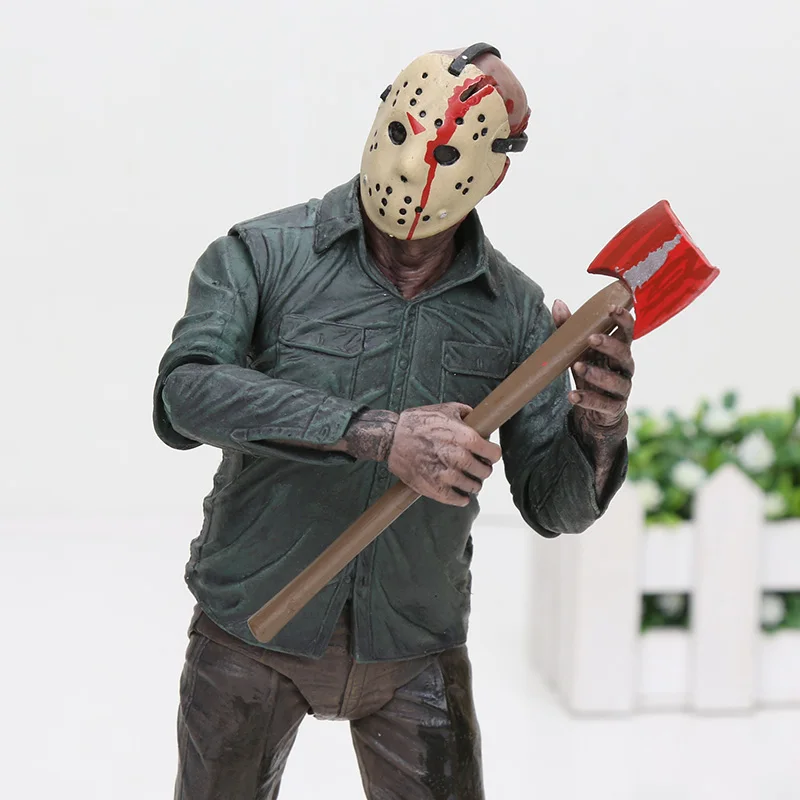 18 см NECA Хэллоуин конечная Лори Strode NECA фигурка Коллекционная модель игрушки подарки на Хэллоуин