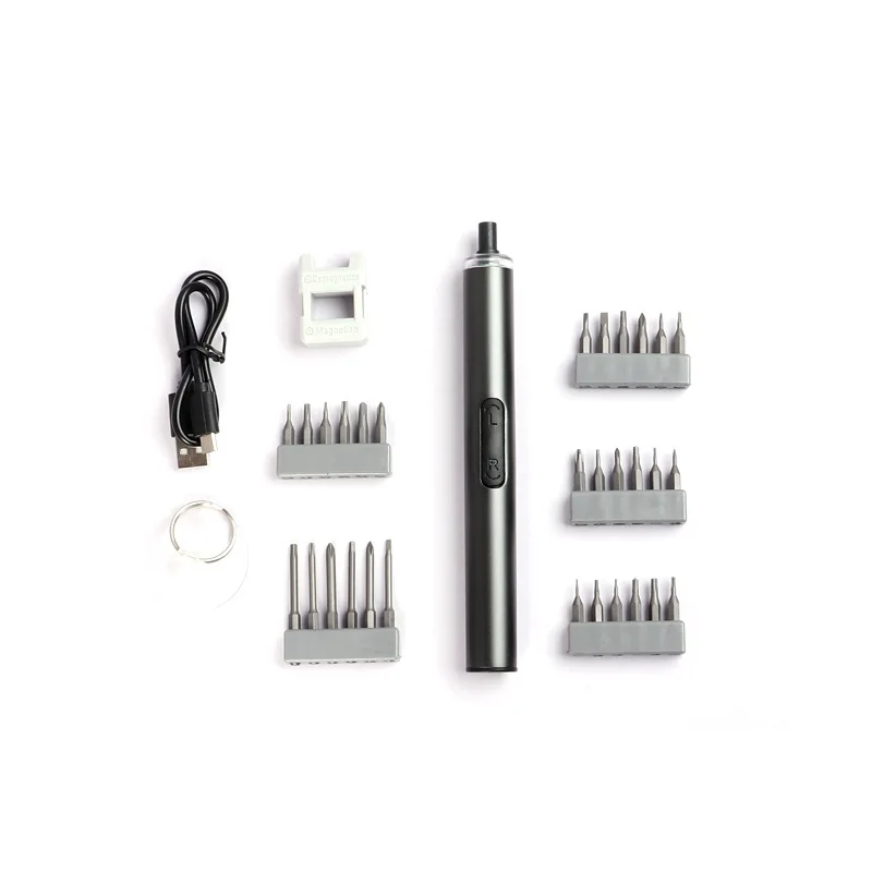 

Mini Electrical Screwdriver Power Tools Rechargeable Multifucntion Cordless Power Drill With 30pcs Bits Kits Set Household Tools