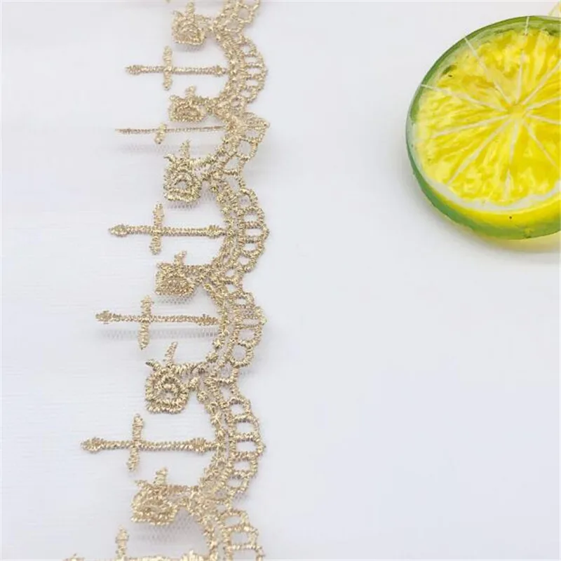 Кружевная Сетка с вышивкой 6 7 см 20 ярдов/партия | Дом и сад