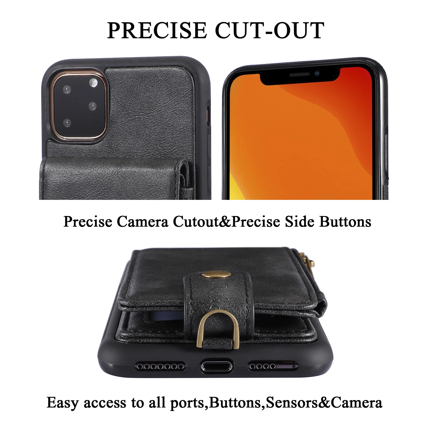 Подходит для Apple iPhone 11PRO XS MAX XR XS 7 8 PLUS бизнес PU воловья кожа Чехол 7plus карта задняя крышка роскошный защитный чехол