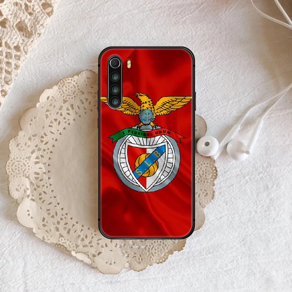 

Portugal football Benfica Phone Case For XIAOMI Redmi Note 5 7 8 T 9 6A 7A 8A 9S K 20 30 Pro black Back Painting Prime Soft