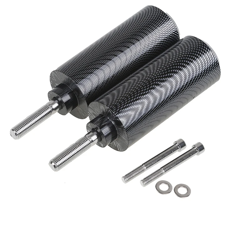 Posbay углеродное волокно мотоцикла Краш Pad протектор Anticaida Рамка слайдер для Yamaha FZ6