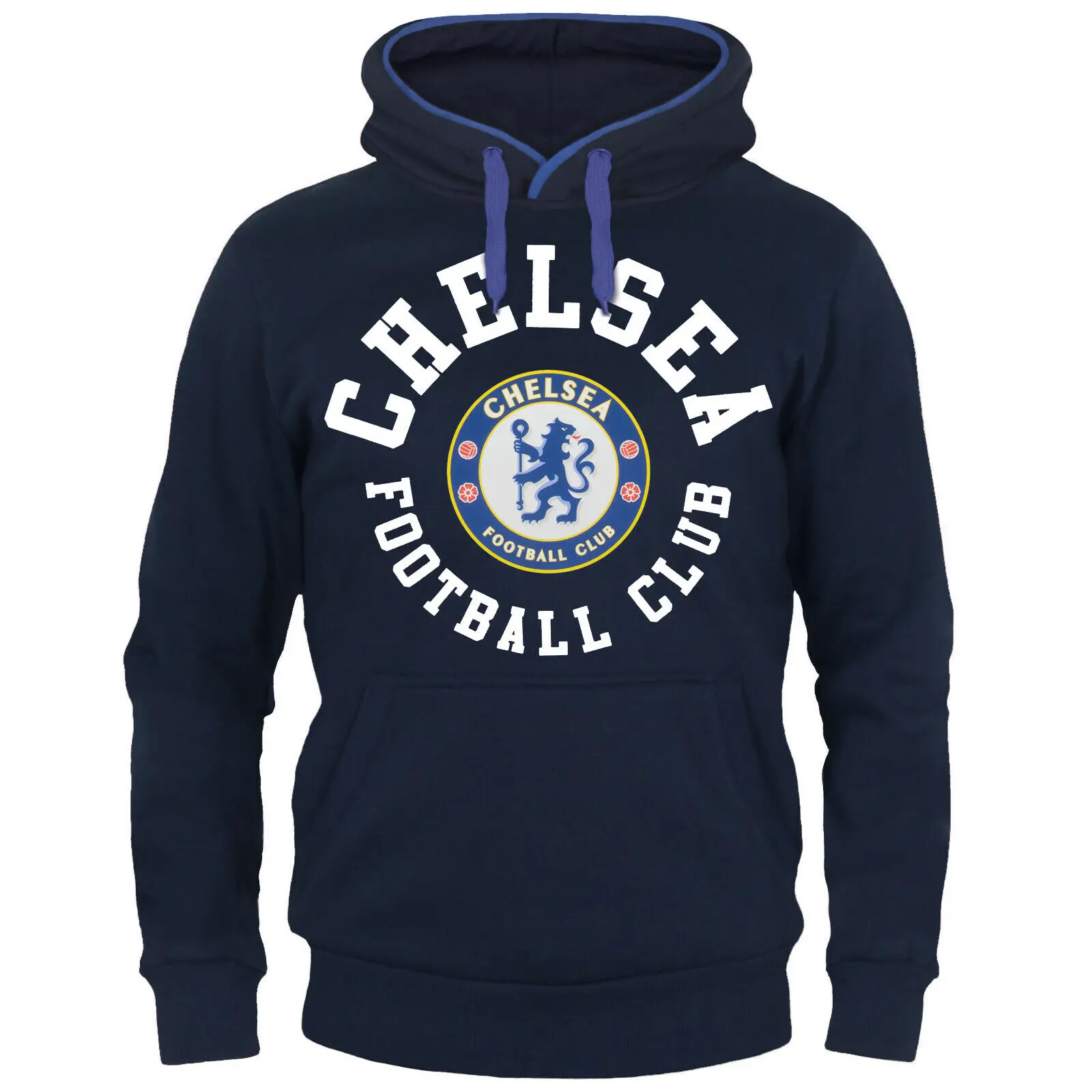 

Chelsea FC Mens Hoody Fleece Graphic OFFICIAL Football Gift