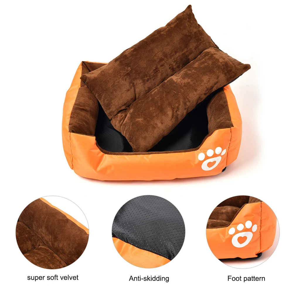 ПЭТ спальный дом одеяла Водонепроницаемый домашние питомцы собаки Кошки Мягкая