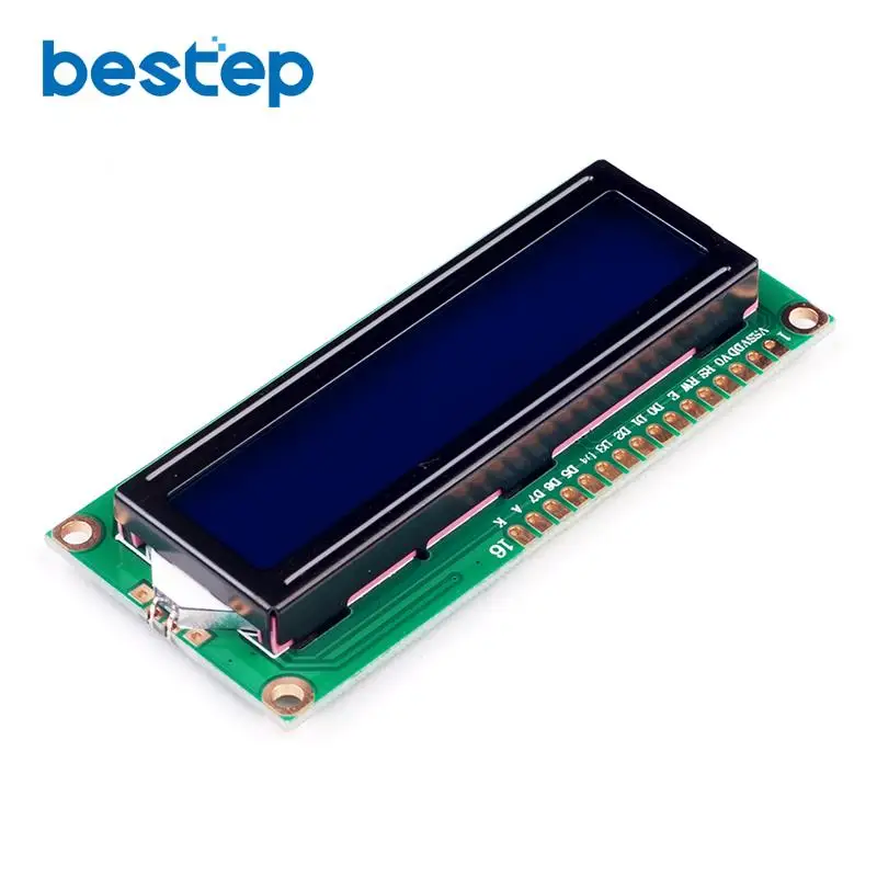 Модуль ЖК дисплея LCD1602 5V 16x2 контроллер с синим экраном для arduino 1602|display 5v|module lcdbacklight