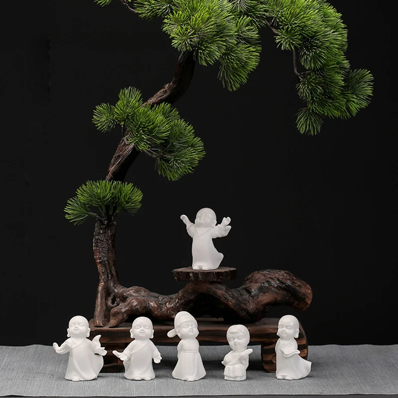 Маленькие украшения для микроландшафта керамическая белая посуда Dehua