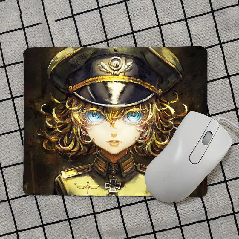 

High Quality Tanya Degurechaff Youjo Senki Anime Laptop Gaming Mice Mousepad Top Selling Wholesale Gaming Pad mouse