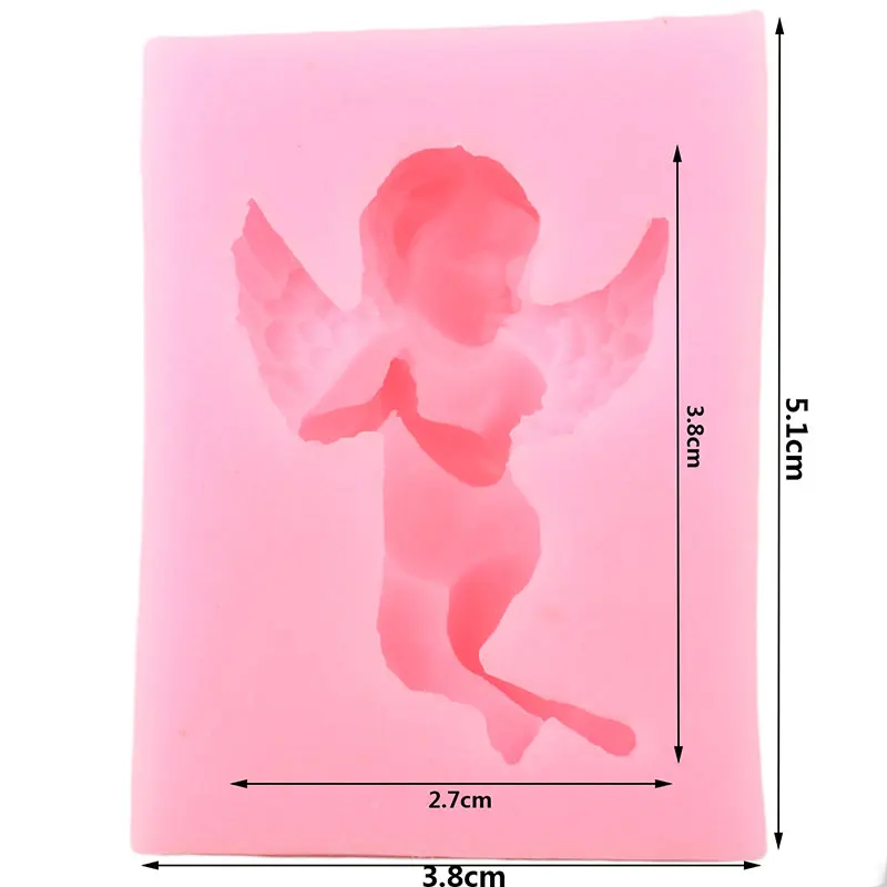 Sugarcraft Angel Детские Силиконовые Формочки кекс сделай сам Топпер помадка