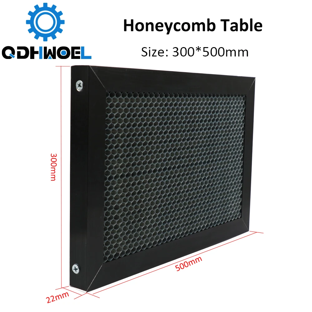 QDHWOEL сотовый Рабочий стол 500*300 мм настраиваемый размер платы платформы лазерные