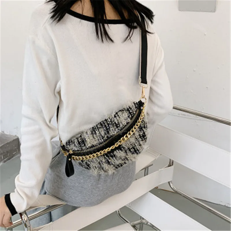

PU Leather Fanny Packs for Women Solid Color Small Fashion Waist Packs Female Phone Purses Ladies Chest Bags Mini Bag